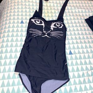 Swimming suit size :S. Beautiful design MeoW